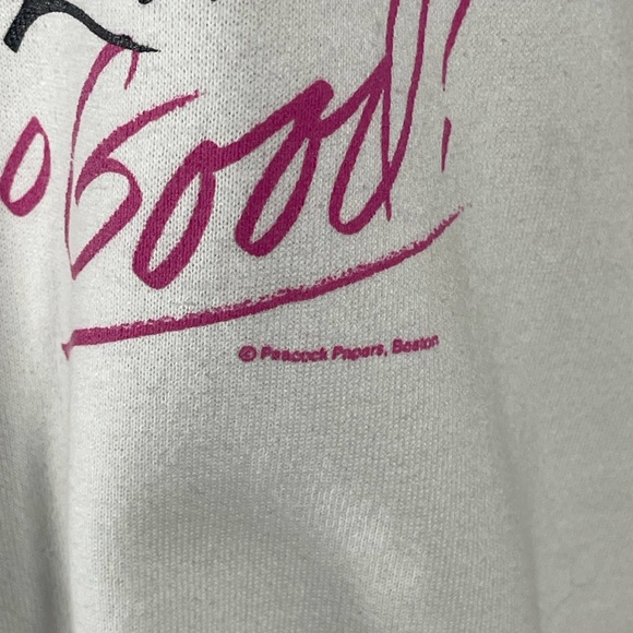 L Vintage 90's USA 70 Never Looked So‎ Good Sweatshirt Humor 70th Birthday - Picture 4 of 11